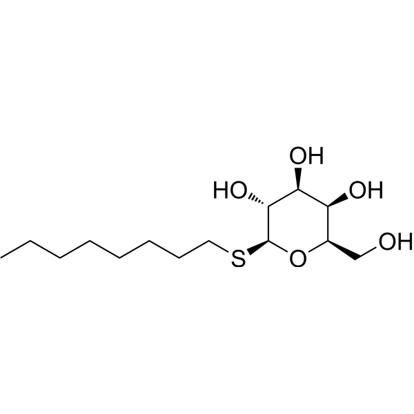 Octyl 1-thio-β-D-galactopyranoside 42891-16-7